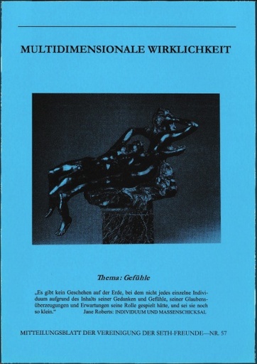Multidimensionale Wirklichkeit Nr57 Dezember 2003