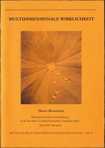 Multidimensionale Wirklichkeit Nr64 Dezember 2006