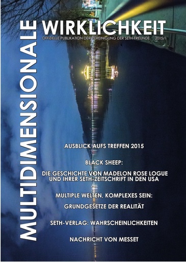 Vorschau: Multidimensionale Wirklichkeit 2015 | 1